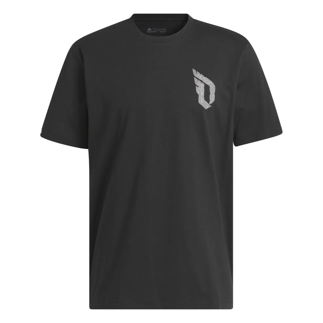 ADIDAS DAMIAN LILLARD GRAPHIC MEN'S TEE BLACK