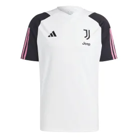 ADIDAS JUVENTUS TIRO 23 MEN'S TRAINING JERSEY WHITE