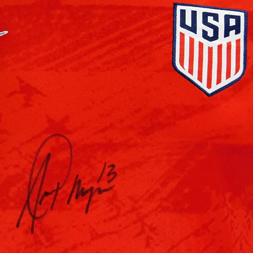 Alex Morgan Signed USA Soccer Jersey Red (JSA)