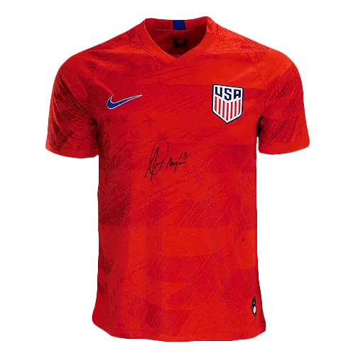 Alex Morgan Signed USA Soccer Jersey Red (JSA)