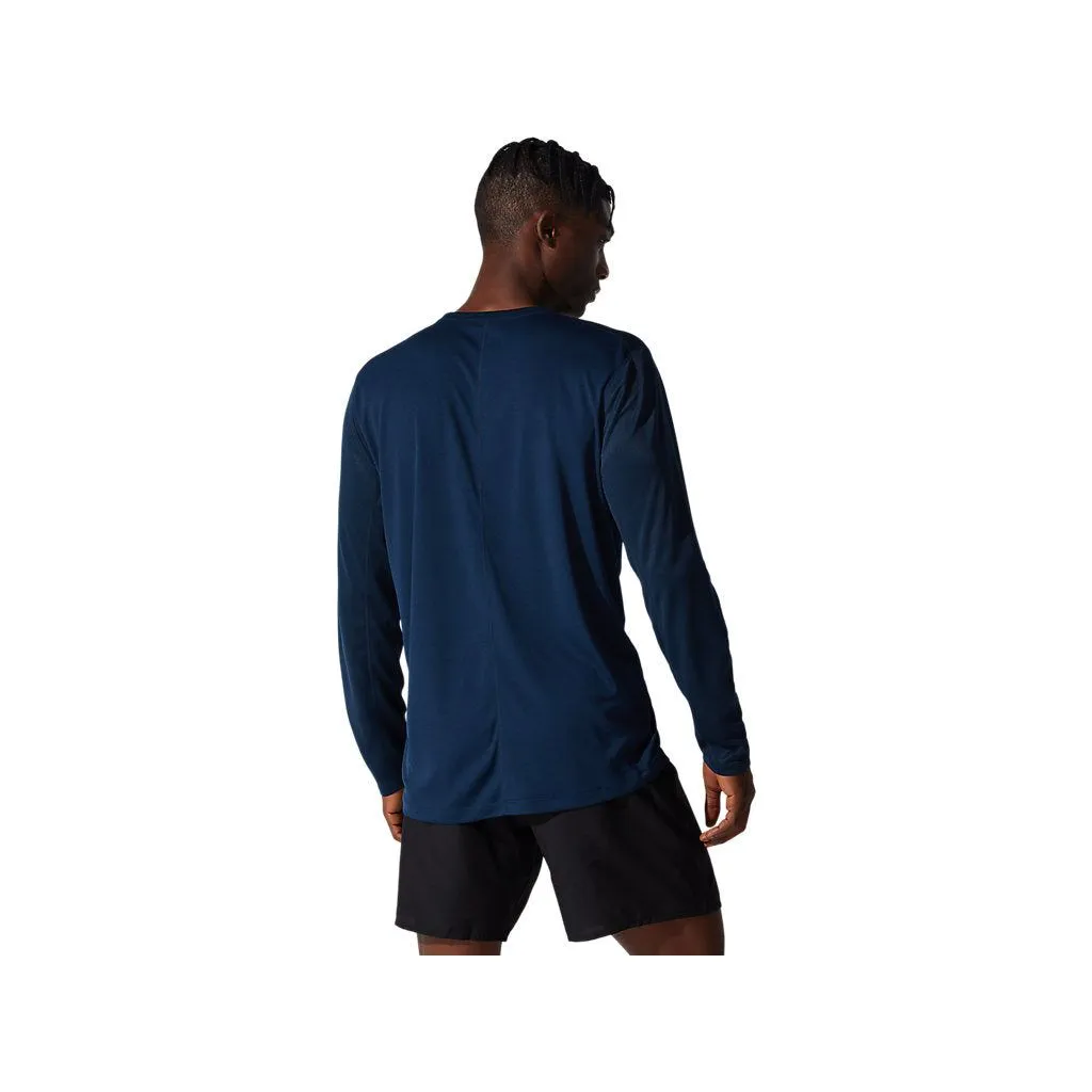 Asics Men's Silver Long Sleeve Shirt