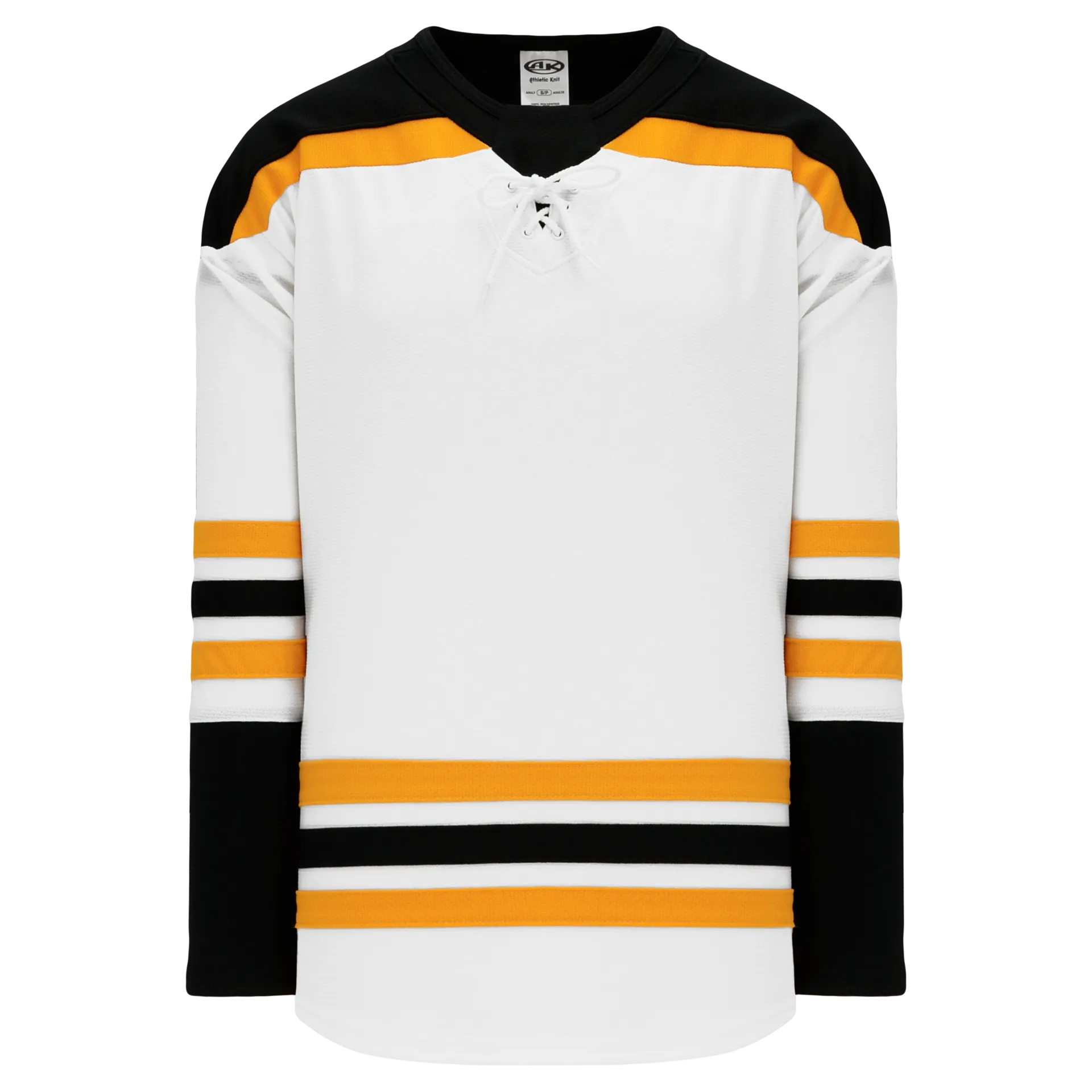 Athletic Knit (AK) H550BY-BOS397B Youth 2017 Boston Bruins White Hockey Jersey