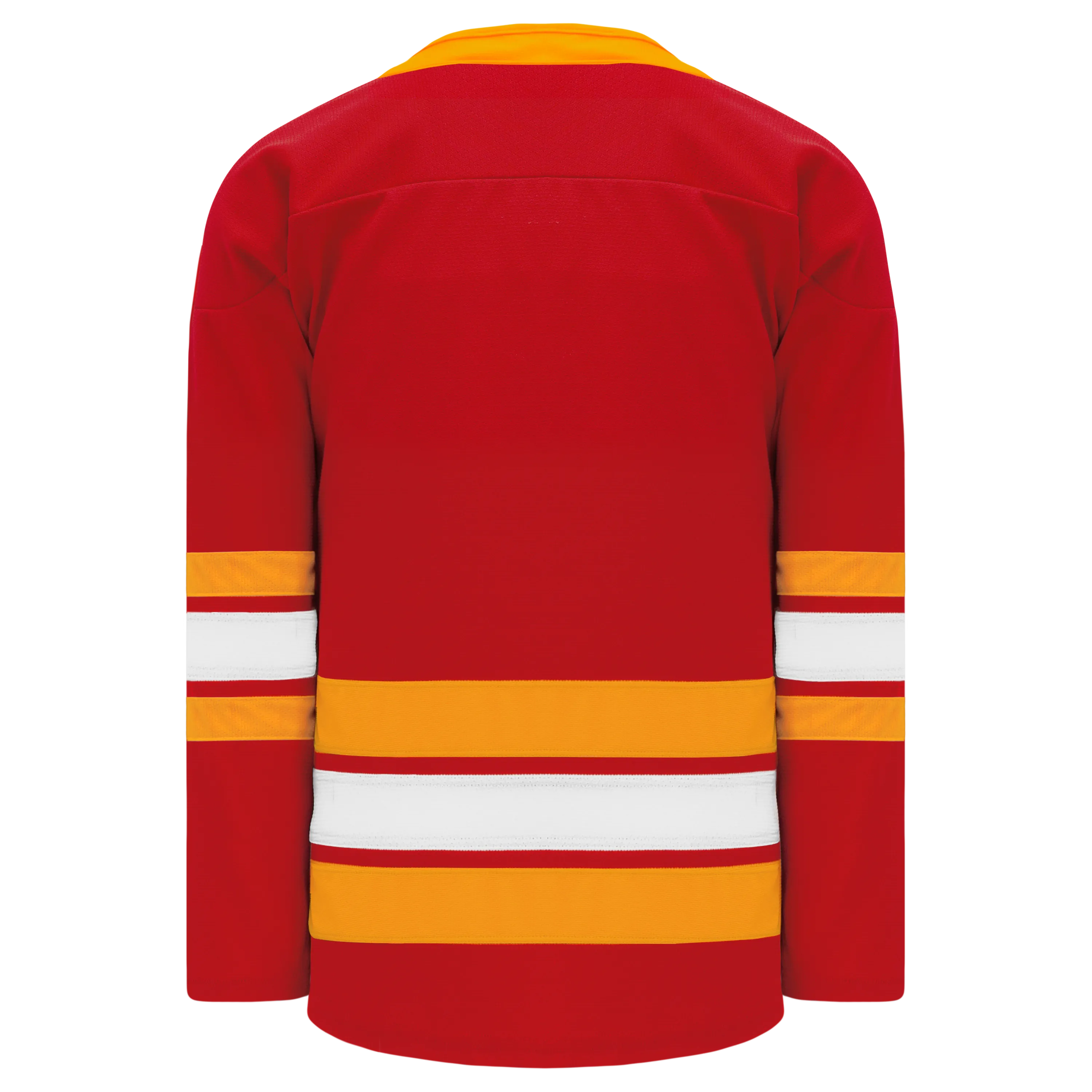 Athletic Knit (AK) H550BY-CAL388B Youth Pro Series - 2019 Calgary Flames Red Hockey Jersey