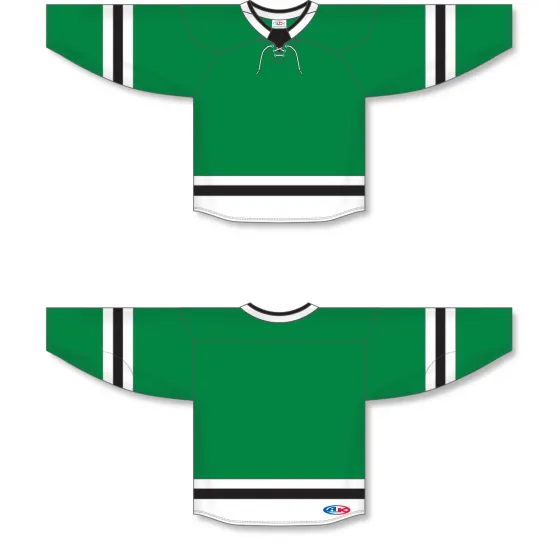 Athletic Knit (AK) H550BY-DAL823B Youth 2017 Dallas Stars Kelly Green Hockey Jersey