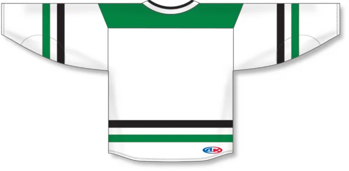 Athletic Knit (AK) H550BY-DAL824B Youth 2017 Dallas Stars White Hockey Jersey