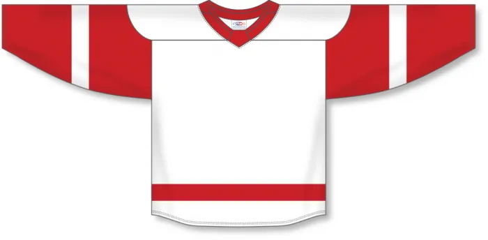 Athletic Knit (AK) H550BY-DET756B Youth 2017 Detroit Red Wings White Hockey Jersey