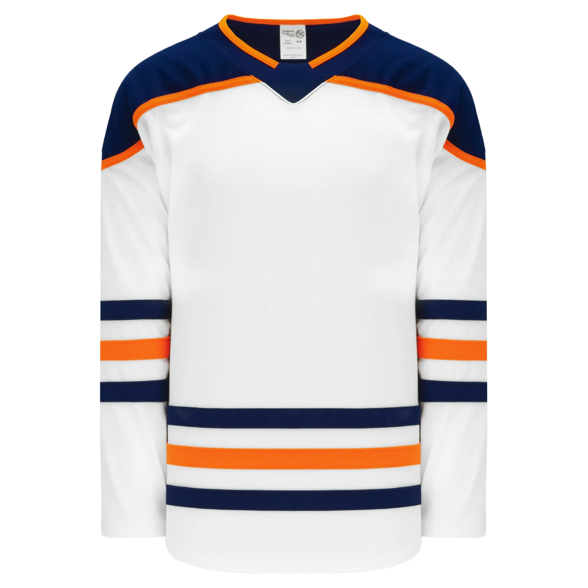 Athletic Knit (AK) H550BY-EDM371B Youth 2017 Edmonton Oilers White Hockey Jersey