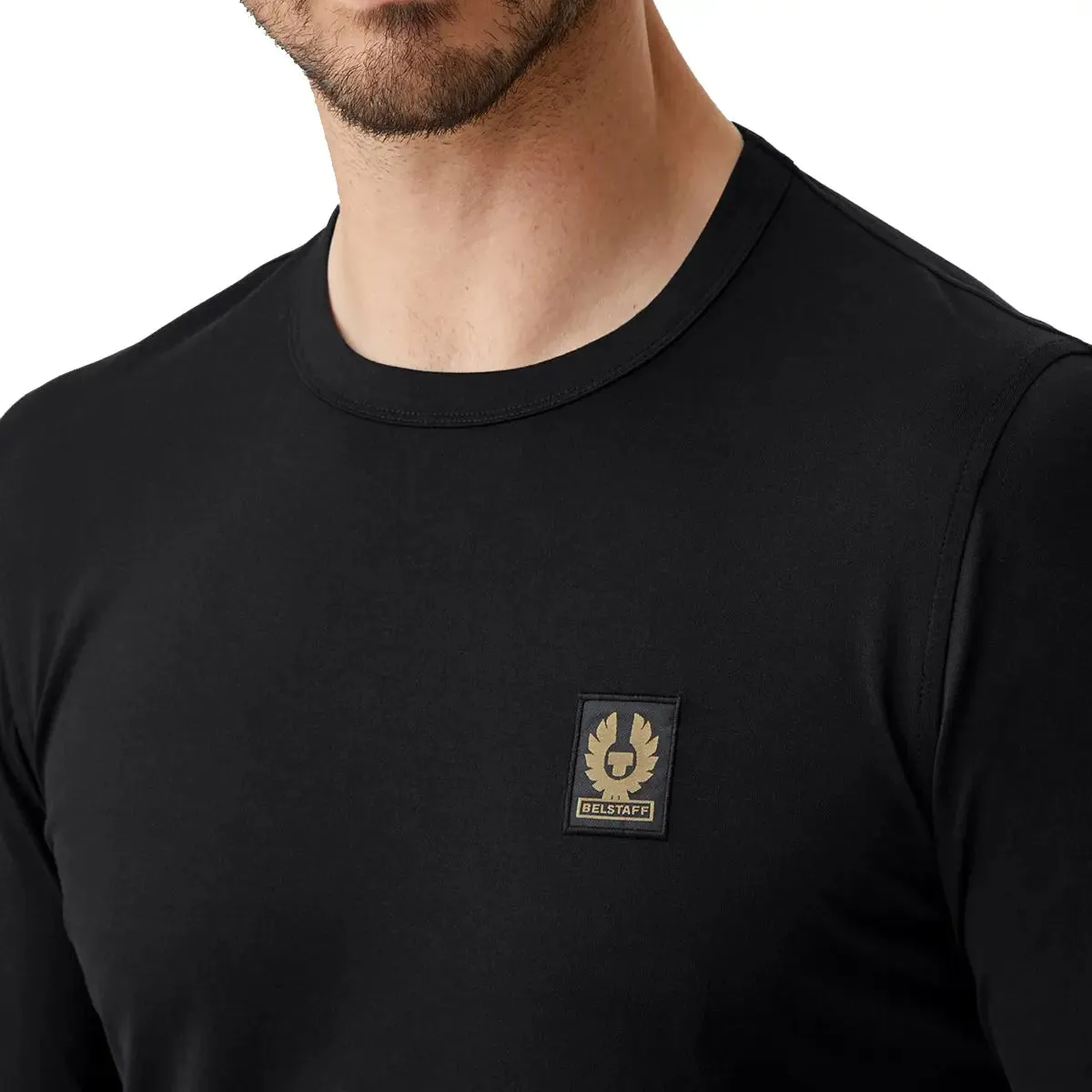 Black Long Sleeved Logo T-Shirt