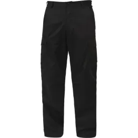 Black - Military BDU Pants (Cotton Rip-Stop)