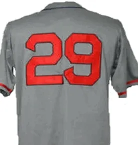 Bob Feller Cleveland Indians Throwback Road Jersey.