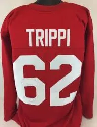 Charley Trippi Saint Louis Cardinals Long Sleeve Throwback Football Jersey