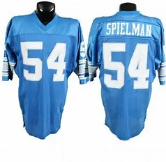 Chris Spielman Detroit Lions Throwback Football Jersey