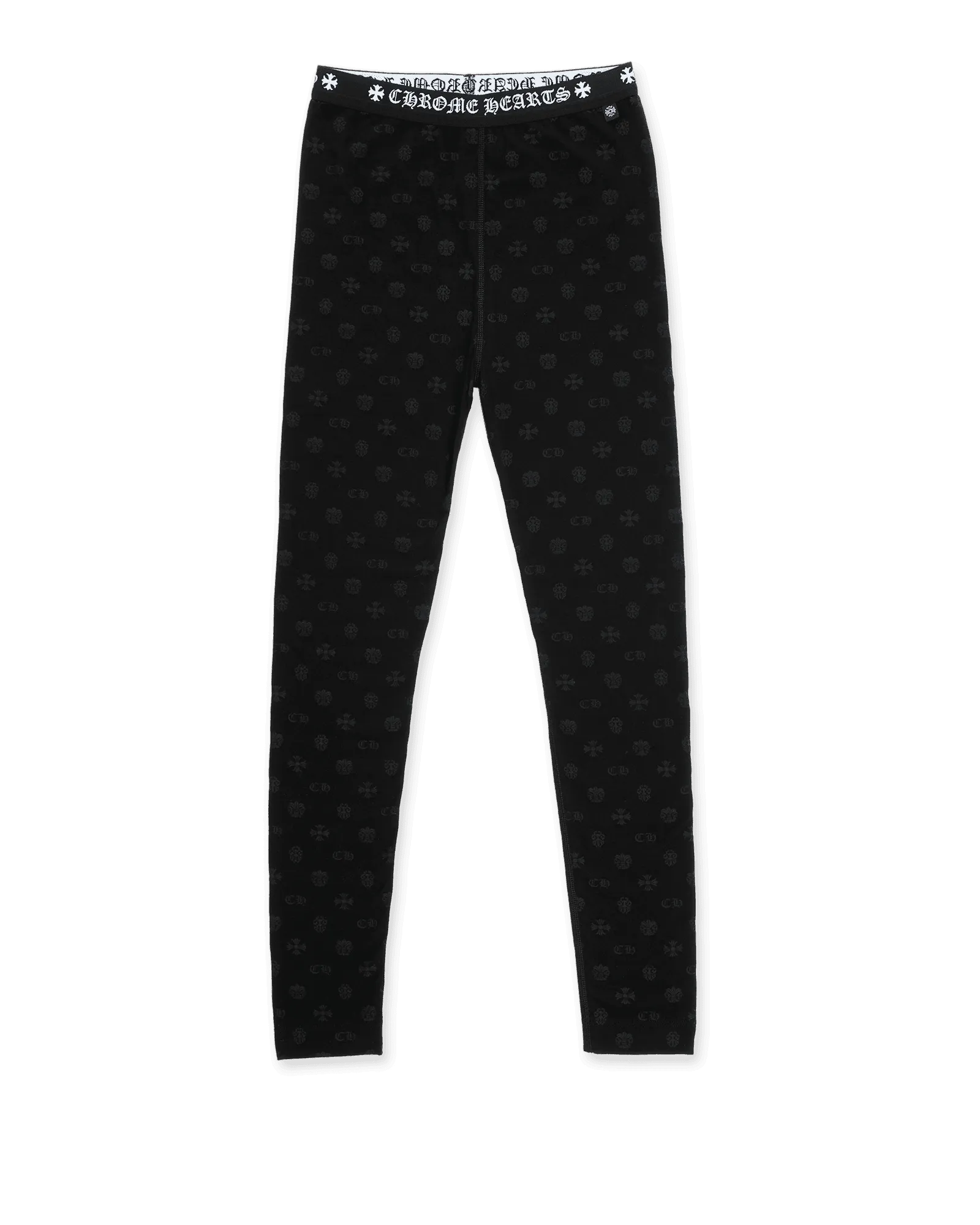 Chrome Hearts Cotton Leggings Black