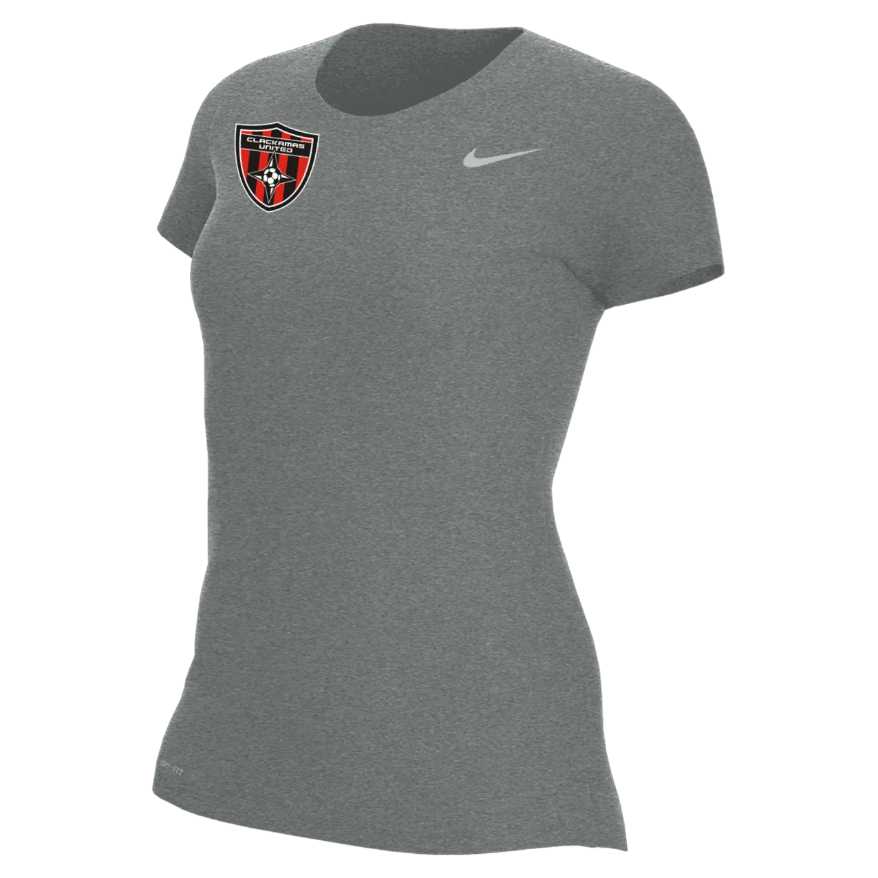 Clackamas United S/S Dri-Fit Practice Top [Women's]