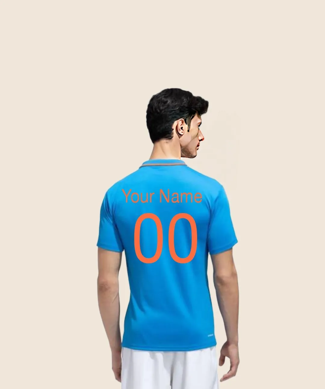 Customized Indian Cricket Team New World Cup Jersey – Player Edition 2023-24