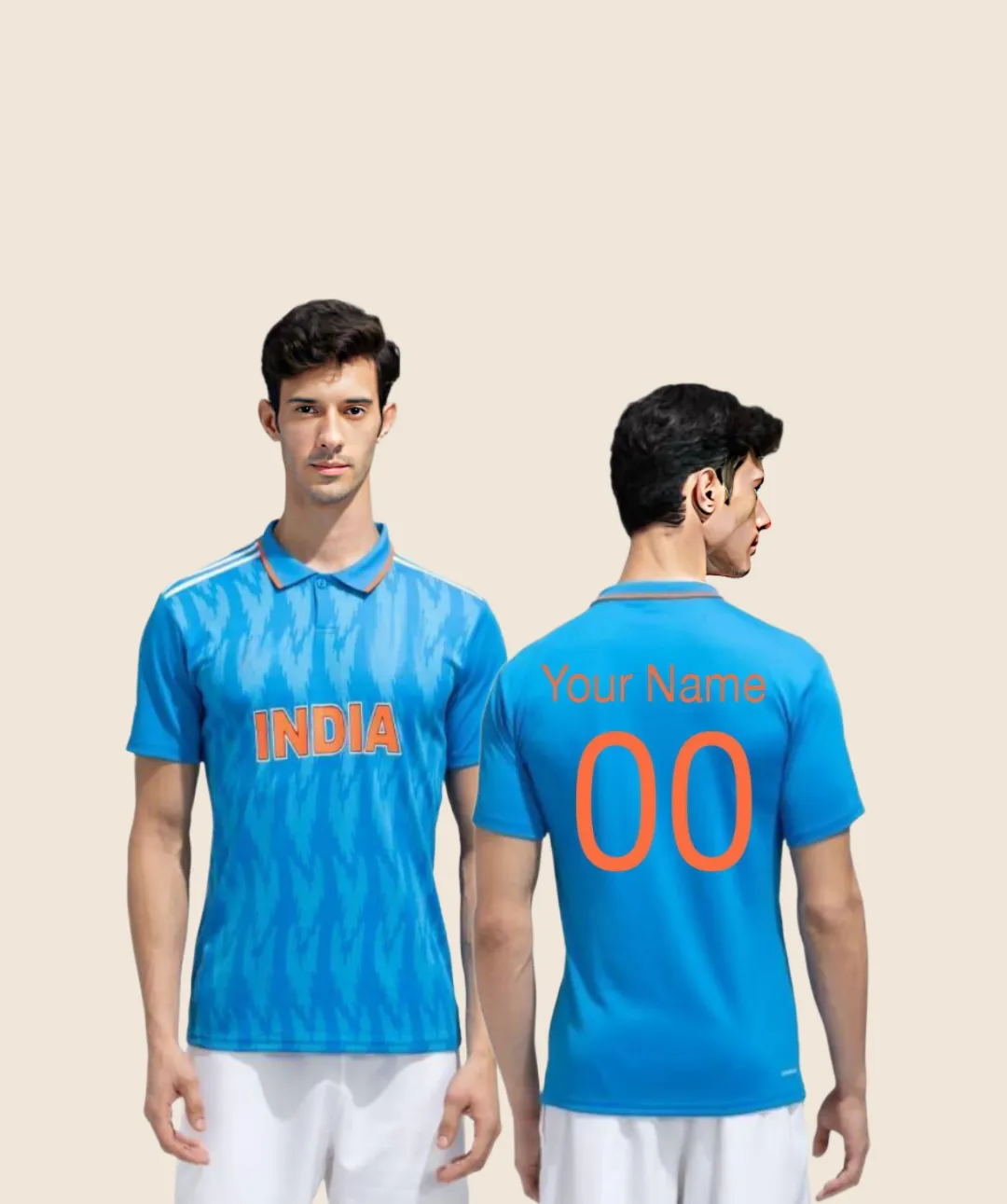 Customized Indian Cricket Team New World Cup Jersey – Player Edition 2023-24