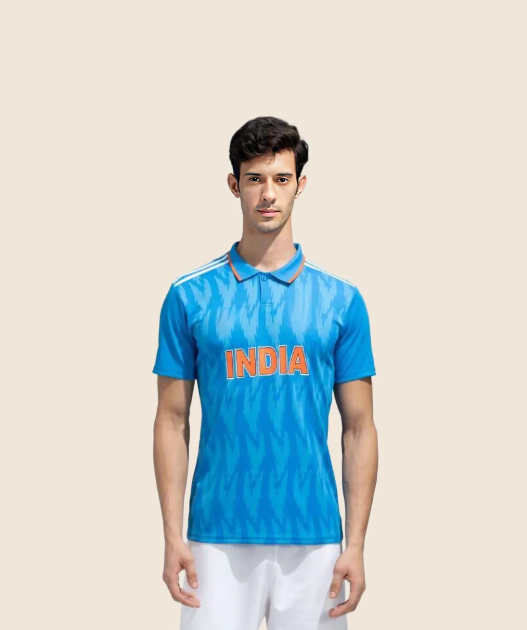 Customized Indian Cricket Team New World Cup Jersey – Player Edition 2023-24