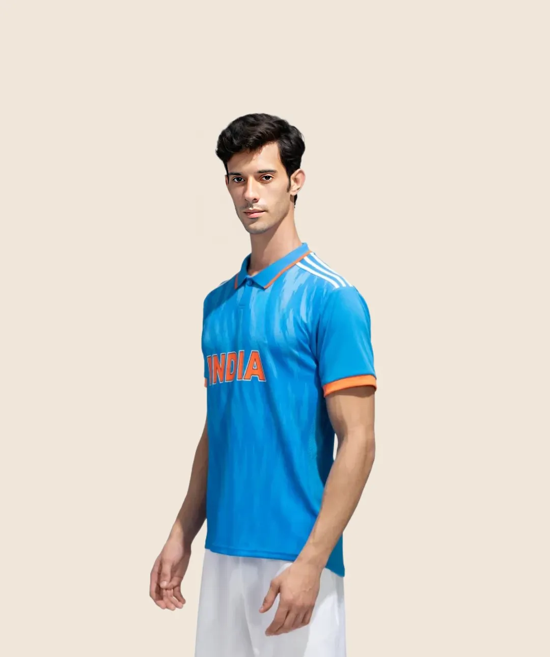 Customized Indian Cricket Team New World Cup Jersey – Player Edition 2023-24