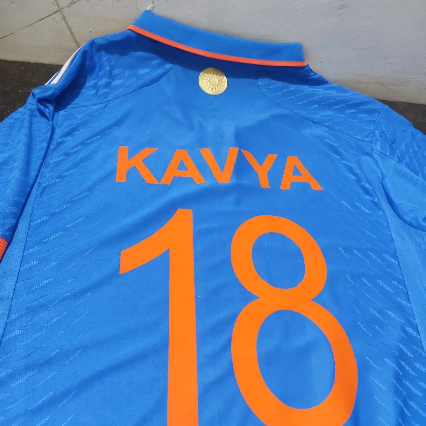 Customized Indian Cricket Team New World Cup Jersey – Player Edition 2023-24