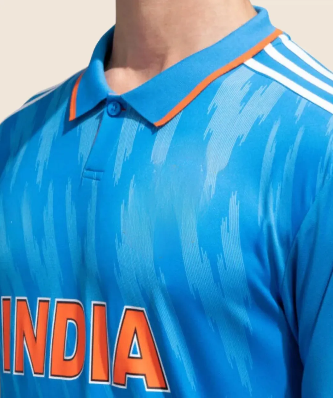 Customized Indian Cricket Team New World Cup Jersey – Player Edition 2023-24