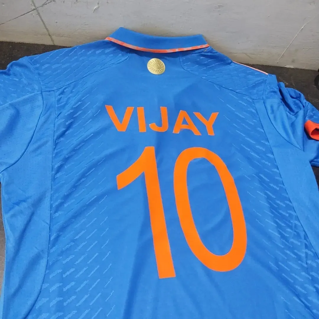 Customized Indian Cricket Team New World Cup Jersey – Player Edition 2023-24