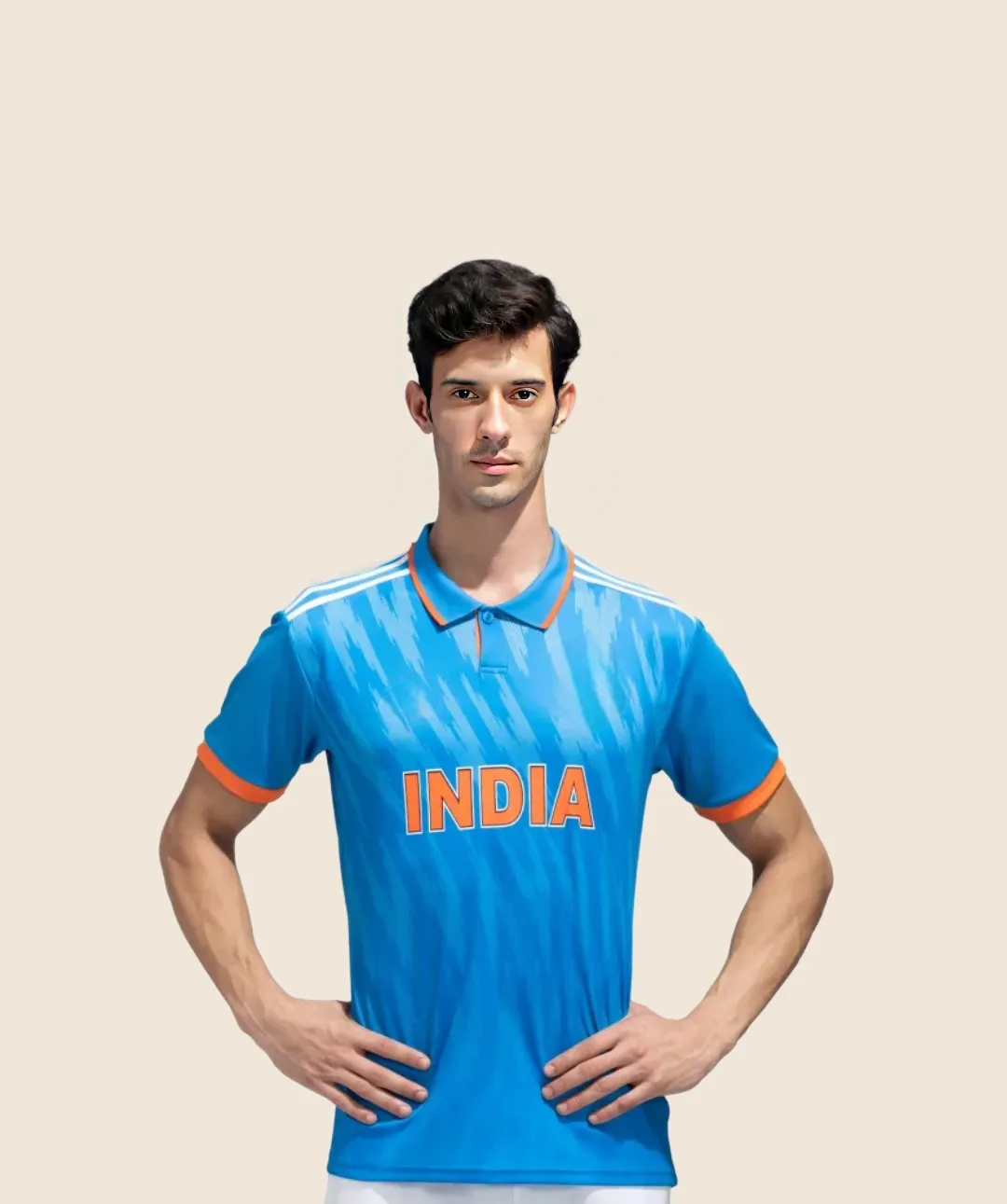 Customized Indian Cricket Team New World Cup Jersey – Player Edition 2023-24