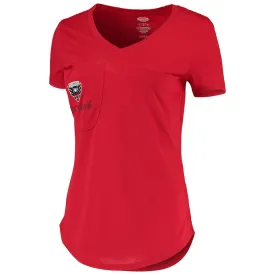 D.C. United Concepts Sport Women's Unwind Pocket V-Neck T-Shirt