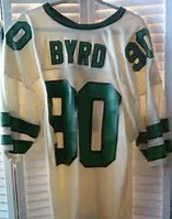 Dennis Byrd New York Jets Throwback Football Jersey