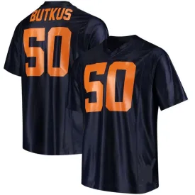 Dick Butkus Illinois Fighting Illini College Football Throwback Jersey