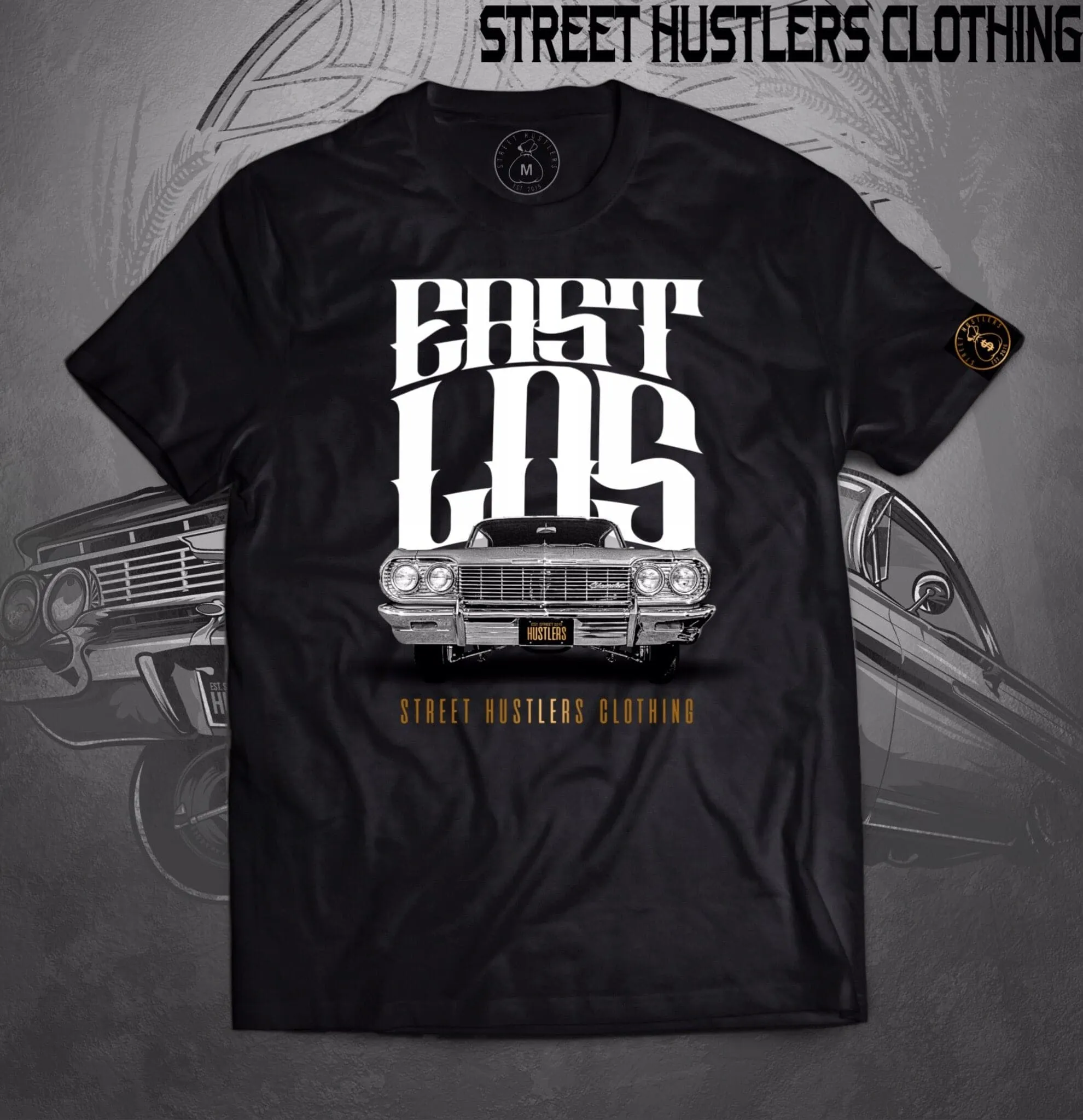 EAST LOS IMPALA BLK T-SHIRT