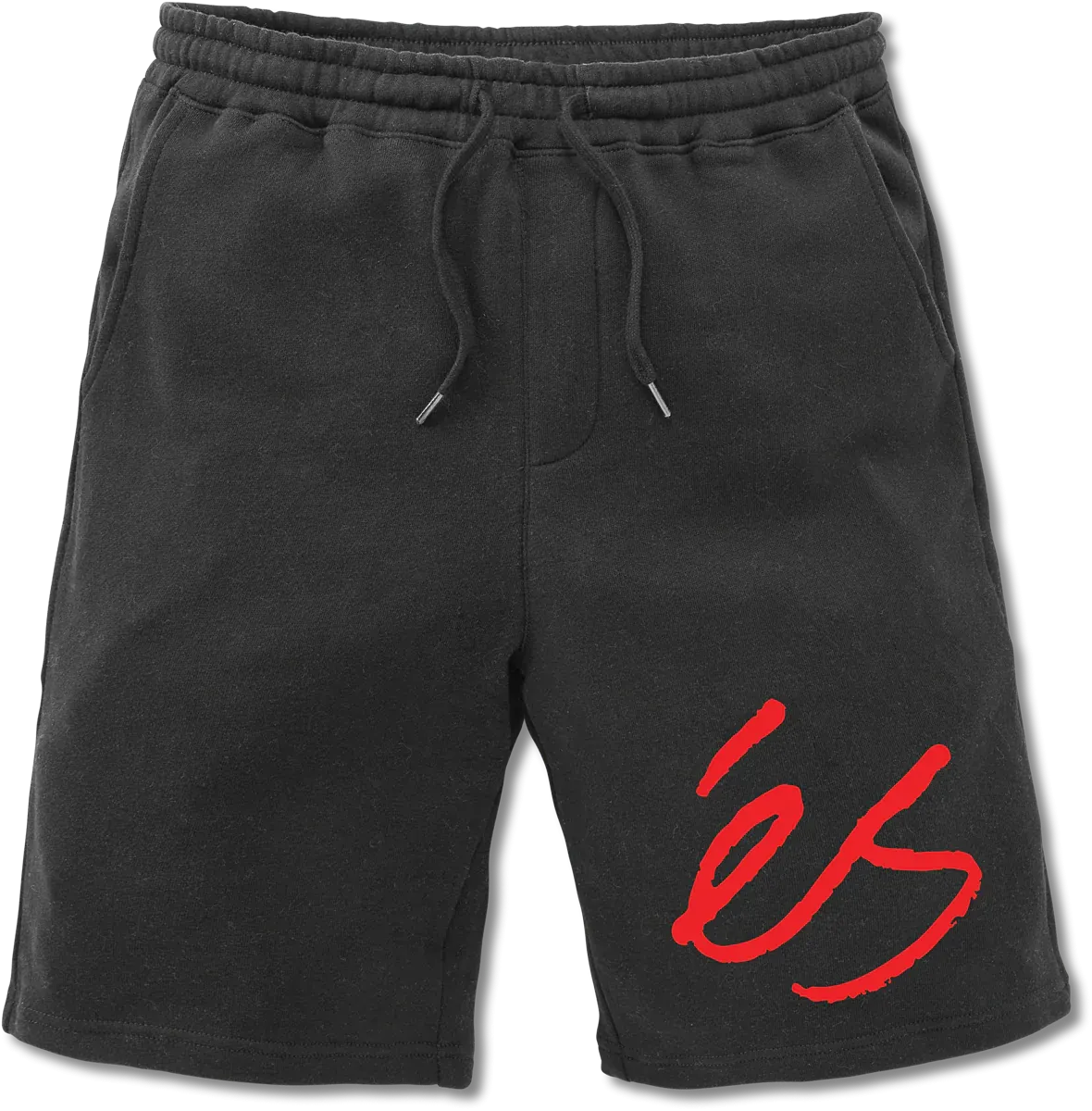 eS Big Script Sweatshorts, Black