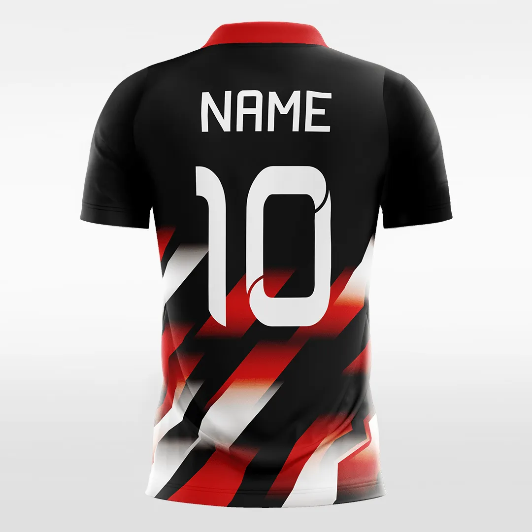 Fashion Black - Custom Kids Soccer Jerseys Design Sequin