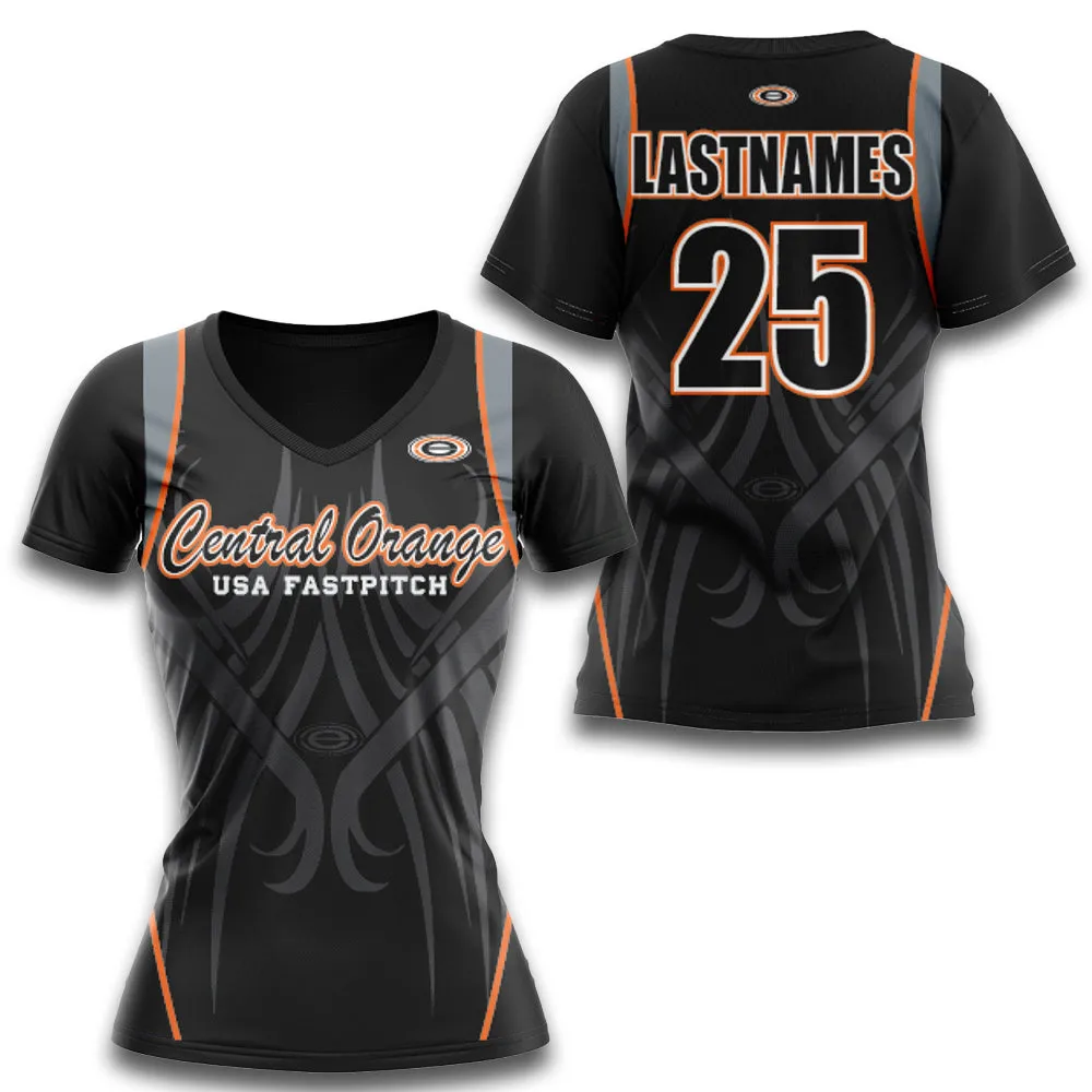 Fastpitch Blackout Tribal – Custom Jersey