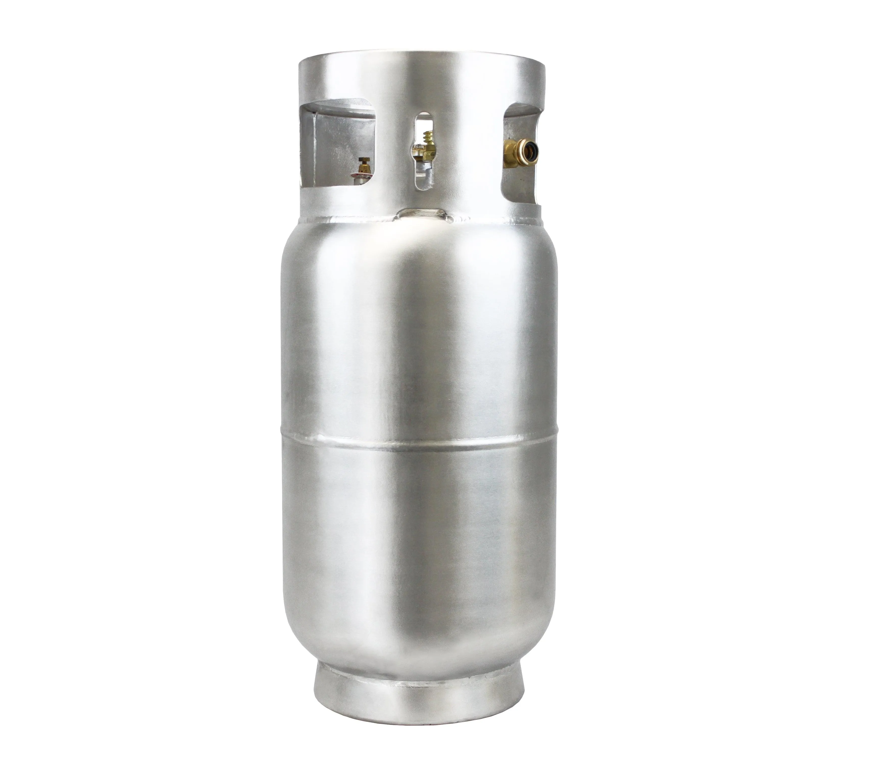 Flame King 33.5lb Aluminum Forklift Propane Tank Cylinder with Gauge