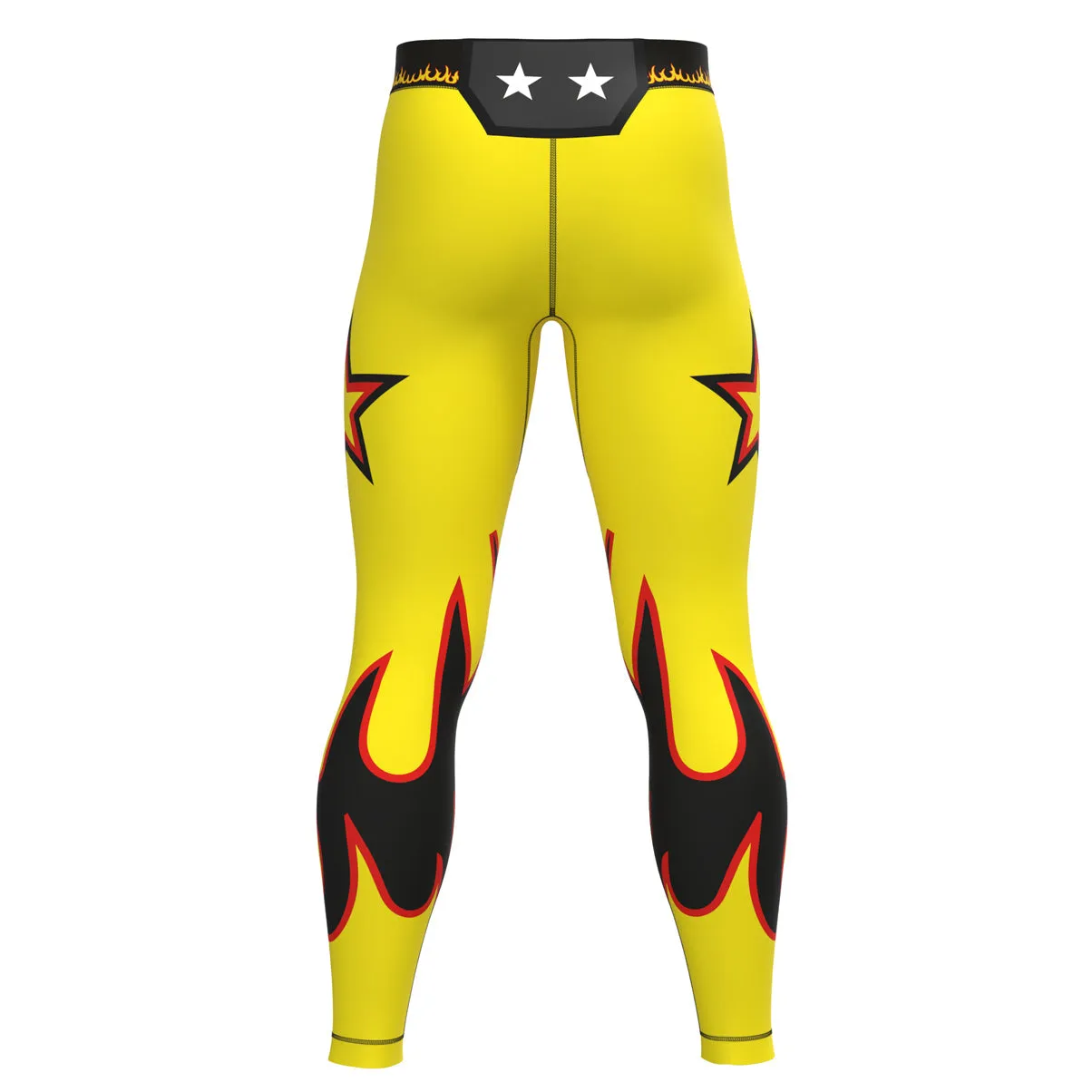 Flames Compression Pants