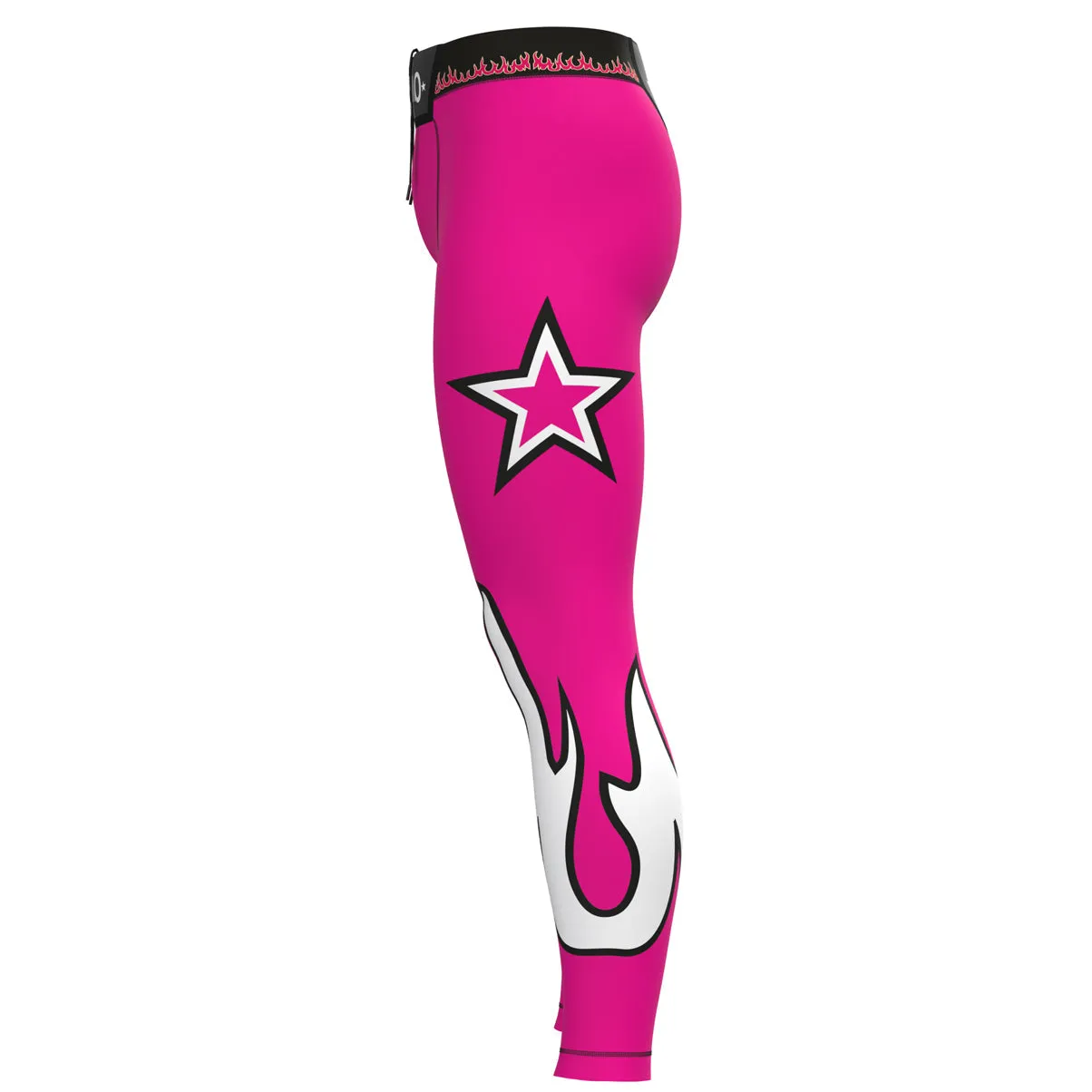 Flames Compression Pants