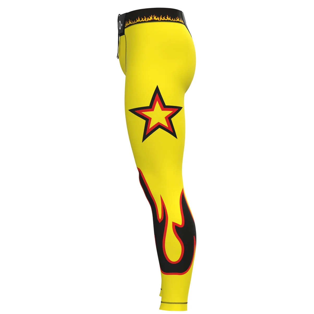 Flames Compression Pants