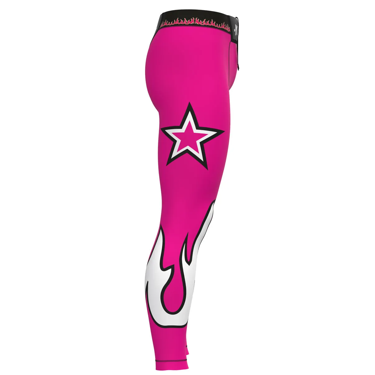 Flames Compression Pants