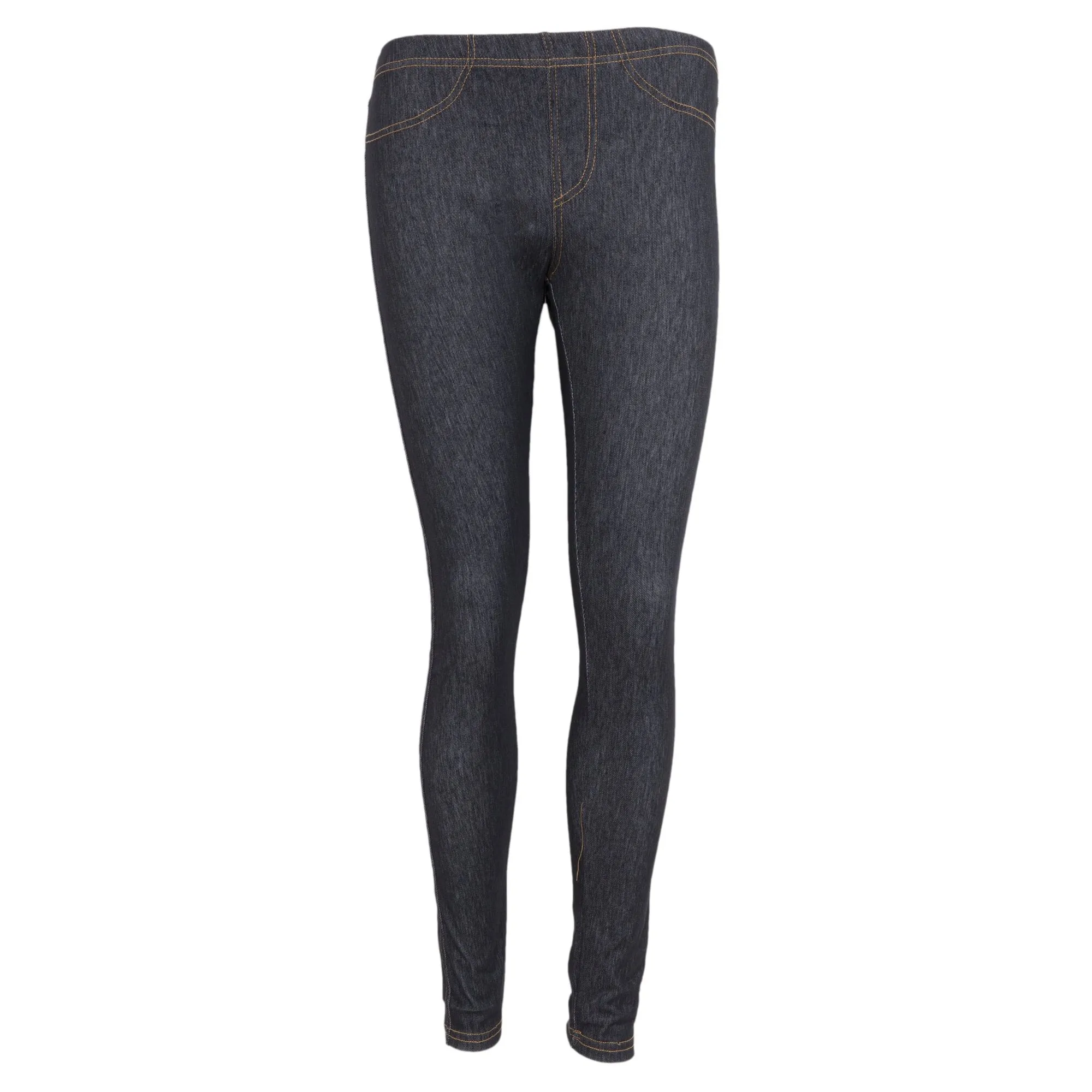 FLOSO Ladies/Womens Jeggings (Jean Look Leggings)