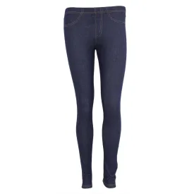 FLOSO Ladies/Womens Jeggings (Jean Look Leggings)