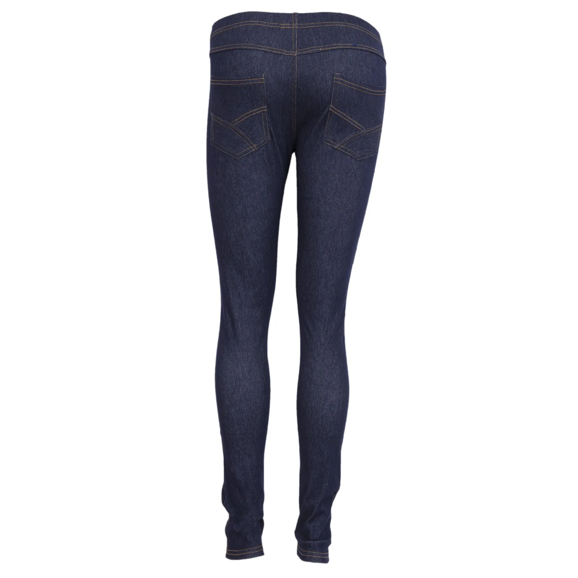 FLOSO Ladies/Womens Jeggings (Jean Look Leggings)