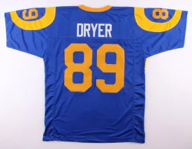 Fred Dryer Los Angeles Rams Throwback Football Jersey