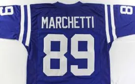 Gino Marchetti Baltimore Colts Throwback Football Jersey