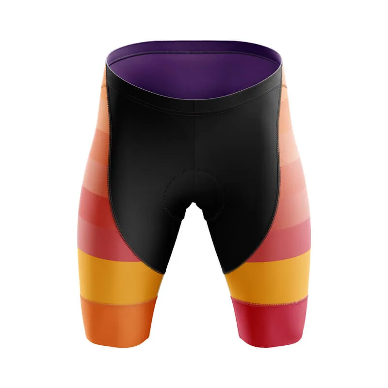 Gradient Frequency Shorts & Pants (Orange-Red-Violet)