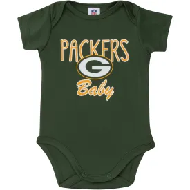 Green Bay Packers Baby Boy Short Sleeve Bodysuit