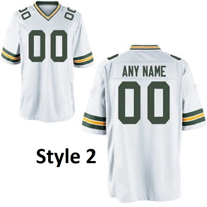 Green Bay Packers Customizable Pro Style Throwback Football Jersey