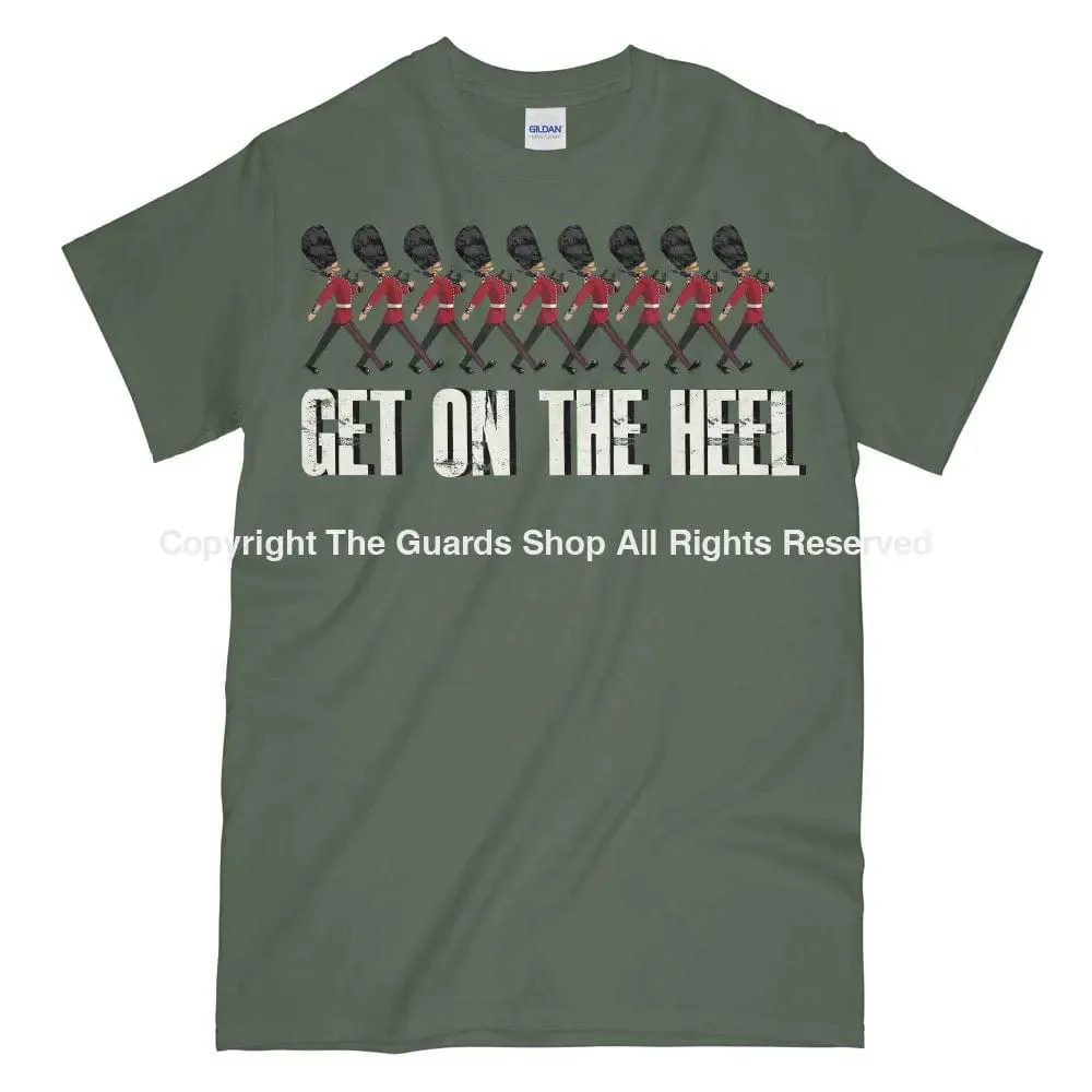 GUARDS GET ON THE HEEL Military Printed T-Shirt