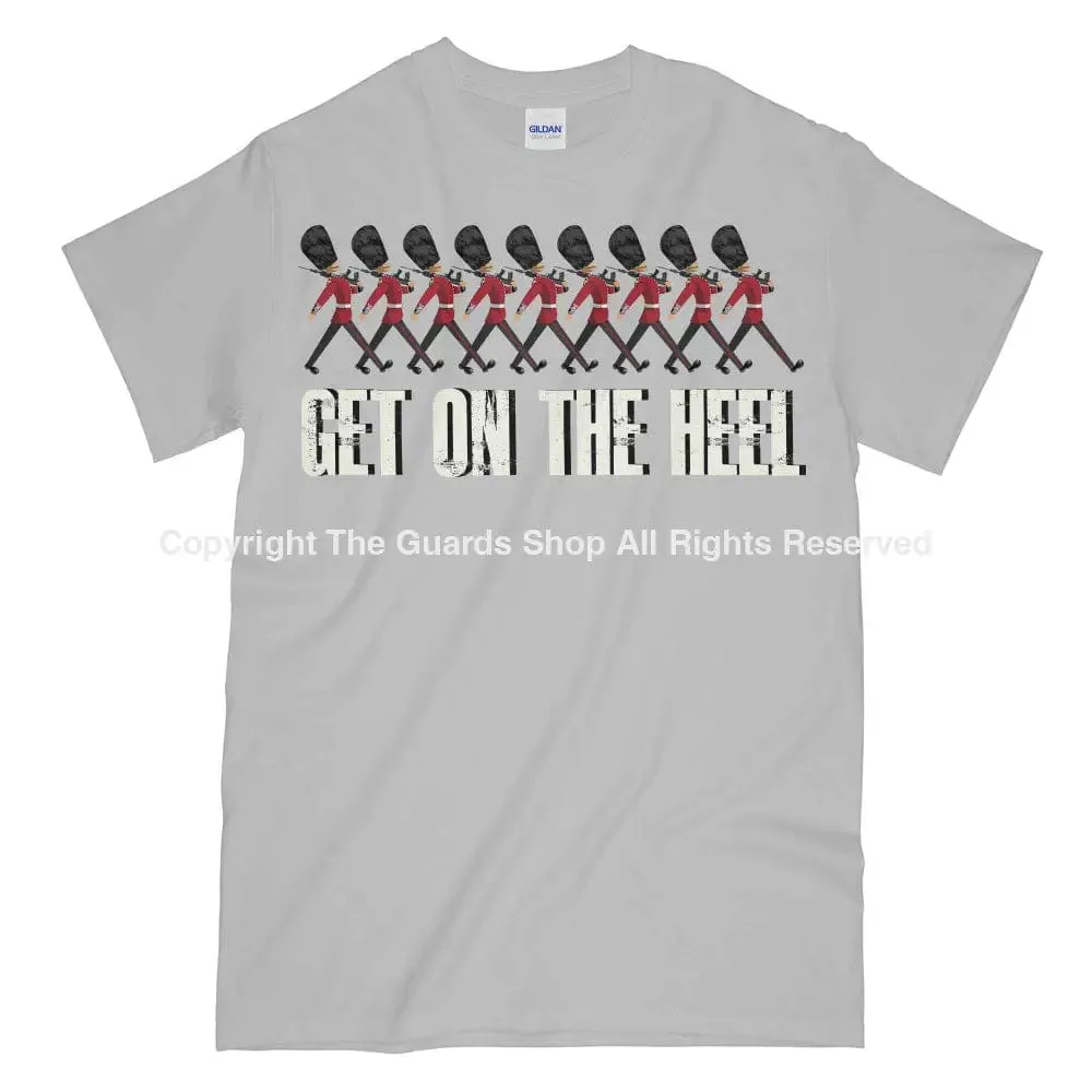 GUARDS GET ON THE HEEL Military Printed T-Shirt