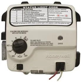 Honeywell Replacement Gas Valve Natural Gas 2 Inch  Insulation