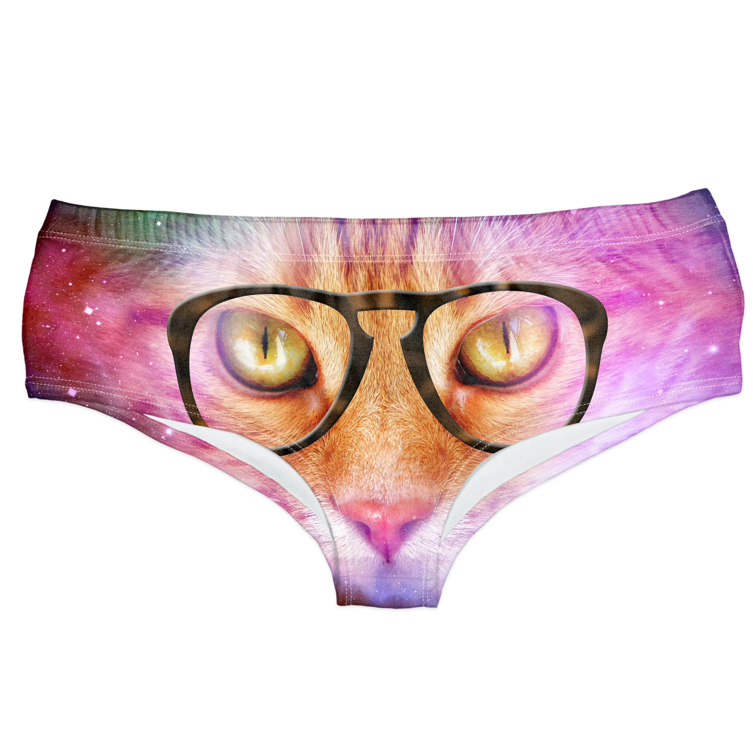 Horn Pantie - Galaxy Nerdy Caticorn (6-10 UK Size)